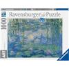 Ravensburger Puzzle 1000 pezzi Art Collection, Monet: Waterlilies - Puzzle Adulti +14 anni, 70 x 50 cm, Puzzle per Adulti Arte, Idee Regalo