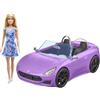 Barbie - Bambola scappabile viola, multicolore (Mattel HBY29)