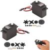 Beufee 2SET RC SERVO, S 3003 SERVOMOTORE Low ROWE A HIMT -Speed -Plastic -Mikro -Servo -Motor per Futaba per Le Gare RC