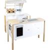 Small Foot Negozio e Cucina per Bambini in Legno Fresh, con Accessori e Utilizzabile Come Cucina da Gioco, a Partire da 3 Anni, 11436