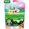 BRIO Disney Princess 33356 Belle con Waggon - Supplemento ferrovia in Legno - Consigliato dai 3 Anni in su