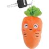 Zunishaone Peluche pasquali - Cotone PP da 12 cm, peluche coniglietto carota, ornamento decorativo portachiavi | per zaini, per auto, per pareti, per alberi, regali per