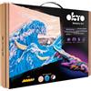 Oktoclay 10004 Big Wave of Kanawaga Colours Set Schiuma, Multicolore, Misura Standard