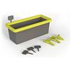 Smoby - Fioriera Eden - Accessorio per la casa - Piantagione - Capacità 20L - Numerosi accessori - Dai 2 anni - Prodotto in Francia