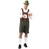 FIESTAS GUIRCA Guirca- Costume da Tirolese Classico Festa della Birra, Colore Verde, Large, 80782