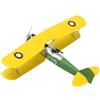Baoblaze di Costruzione di Caccia USA in Scala 1:48 Aereo Fai-da-Te Artigianale assemblare Decorazione del Desktop Ornamento Ragazzo Giocattoli Modello di, Giallo X10