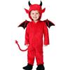 MJGkhiy Vestiti Halloween Neonato Pipistrello Tutine Neonato Diavoletta Feste Scheletro Body Neonata Carnevale Cosplay Costume Maniche Lunghe Pagliaccetto Neonata Invernale