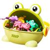 Colcolo Rane Giocattolo Che saltano, Colori Assortiti Rane pasquali Che saltano, Gioco per Famiglie Che Il Dito Divertenti Giocattoli di Rana, Verde