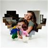 Generic Puzzle di Mattoncini a forma di Cuore Personalizzato con foto e Mini Personaggi Personalizzabili Idea Regalo Coppia Natale SanValentino Anniversario Compleanno Costruzioni 29 Pezzi Made in Italy