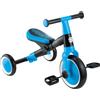 Globber - Triciclo Learning 2 in 1 - Triciclo 1 ° età evolutiva e drenante per bambini dai 1 ai 3 anni, azzurro cielo