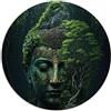 SIBREA Puzzle per adulti 1000 pezzi Buddha in natura Puzzle circolari per bambini dai 12 anni in su Puzzle di cartone Puzzle di attività familiari Dimensioni: 67,5x67,5