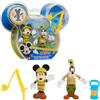 Famosa MICKEY&MINNIE Topolino, 2 statuine articolate da 7,5 cm con accessori, diversi modelli disponibili, giocattolo per bambini dai 3 anni in su, Mcc04