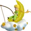 Plastoy Figura Il Piccolo Principe Pesca nelle Nuvole, Nero