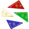 Mtuiewo Set di 4 pennarelli Mahjong Dealer, indicatore del vento acrilico e tracker rotondo per Mahjong, accessori per Mahjong Play