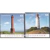 Prophila Collection GermaniaD (Germania.Germania) 2742-2743 (Completa Edizione) MNH ** MNH 2009 Fari (Francobolli per i Collezionisti) Fari