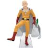 Banpresto Action Figure Saitama One - Punch Man - One Punch Life 20 cm - BP29877P Multicolore - Figura da collezione - Ideale per gli appassionati di Anime