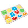 Generico Puzzle in Legno a più Forme | Giocattolo Puzzle di Forma Geometrica in Legno per i più Piccoli | Giocattoli di smistamento di Forme di di per Bambini Giocattoli di Forma per l'apprend