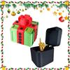 AVZYARDY Scatola regalo fastidiosa con dito medio, decorazioni 3D con vite per adulti, scherzo interattivo per scrivania, regalo divertente per compleanno e Natale