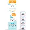 Glo Pals, Set 4 Cubi Luminosi Party Pal, Giochi da Bagnetto per Bambini da 3 Anni di Età, Aiuta lo Sviluppo Sensoriale e Cognitivo, con Illuminazione Automatica, Bianco