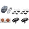 FANGZI Technical Power Functions Set telecomando batteria scatola motore treno, pezzi di ricambio per tecnologia treno, blocchi di bloccaggio