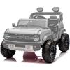 Mondial Toys Kit 4 Ruote in Gomma EVA XL con Copriruota per Auto Elettrica per Bambini Ford Bronco 24V - Ruote Antiscivolo Silenziose, Maggiore Aderenza e Comfort di Guida