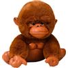 Ghjkldha 7.87in Large Stuffed Animals for Kids, Soft Hyper-Realistic Gorilla, Gibbon Monkey Plush Toy for Hugging, Home Decor Toy for Children and Adults - for Animal Lovers and Plush Toy