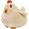 TOPLITHE Peluche Pollo Stardew Bambola Animale Allevamento Di Galline Cuscino for Regalo For i Fan Del Gioco (Size:White)