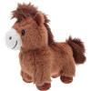 ibasenice Peluche a forma di cavallo - Simpatico peluche a forma di cavallo da 9 pollici - Decorazione per animali di morbidi per il capodanno cinese 2026, ideale per feste per bambini