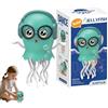 Genérico Giocattolo Medusa Elettrico Ballerino Addictive - Polpo Strisciante Con Evitamento Automatico Di Ostacoli E Luce & Musica | Giocattolo Interattivo Per Camera Da Bambino, Salone, Auto E Di