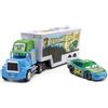 Yestree Auto da corsa per bambini, giocattolo Cars, set da 2 pezzi, veicoli, figurina, furgoni, modellino auto, bambini, compleanno/ricompensa (n. 54)