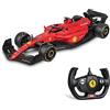 Mondo Motors - FERRARI F1-75 - Auto radiocomandata Formula Uno - Scala 1:12-2.4 GHz - Colore Rosso - 63748