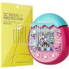 Blueshaweu Pellicola protettiva compatibile con Tamagotchi Pix, HD trasparente e flessibile in TPU [6 pezzi] per Tamagotchi Pix (trasparente)