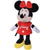 Simba - Plush Originale Disney Minnie abito rosso, 6315870301RED, +0 mesi, abitino rosso, morbido peluche, da coccolare, licenza ufficiale
