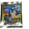 Blue Ocean LEGO City Fireman con Drone Foil Pack Set 952002 (Bagged)