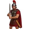 FIESTAS GUIRCA | Spada Romana Giocattolo con Fodero (50 cm) - Accessorio per Costumi di Carnevale e Halloween - Ideale per Gladiatori e Guerrieri - Giocattolo Sicuro per Bambini e Adulti - Oro