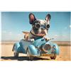 MyPuzzle.com MyPuzzle Divertente Bulldog Alla Guida Di Un'auto - Premium 1000 Pezzi Puzzle - MyPuzzle Collezione speciale di Starnberger Spiele