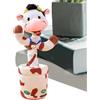 Generico Animali di peluche danzanti - Peluche di coniglio parlante, bambola di asino, giocattolo interattivo elettrico con morbido tessuto abbracciabile | Collezione di animali per bambini Sala giochi Asilo n