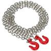 EONANT catena gancio per rimorchio in metallo e gancio per verricello con gancio di traino Accessori per camion cingolati RC per modello di auto RC 1/10 TRX-4 assiale SCX10 90046 (Rosso)