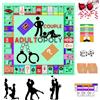SOCLING Couple Adult Opoly,Board Game,Couple Adult Opoly Board Game for Adults,Bedroom Games for Couples, Relationship Card Game, Conversation Cards Couples
