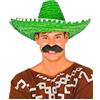 FIESTAS GUIRCA Guirca Cappello Messicano Sombrero Adulto 50 CM - Colori Assortiti (Verde)