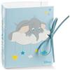Bomboniera Astuccio Scatolina Portaconfetti Forma Libro Dumbo Disney Celeste X 10 PZ. - 68140