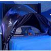 LEEMASING Tende da letto Fantasy Fun pieghevole Play Pop up Outdoor Indoor Dream Twin Size per ragazzi e ragazze, tende per bambini Playhouse, regali di compleanno (Spazio)