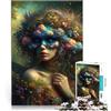 KGUHVFTK puzzle 2000 pezzi per adulti "Ritratto della foresta delle fate" Fatto di carta，da 14 anni in su gioco di sfida unico Attività divertenti a casa, regali di compleanno, regali di viaggio,。