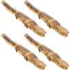 Jzoowar Coccodrillo in Legno Naturale Non, Coccodrillo in Legno Flessibile, Modello Animale, Giocattoli Artigianali per Forniture per Feste di Compleanno