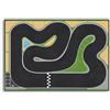 BuildCubes 1200X800MM_BZ3126 Pista da corsa per modelli di auto RC Mini 1/58 1/64 1/72 1/43 1/32, pista da corsa RC Drift per auto da corsa RC e auto sportive, giocattolo regalo
