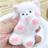 atibi 4 pezzi Taba Squishy Toys, peluche cane fufu peluche carino cane Squishy giocattolo per spremere giocattolo adorabile per adulti antistress Novelty giocattolo per l'autismo