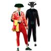 EUROCARNAVALES, SA Costume Doppio da Torero e Toro per Adulto S
