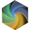 GENERIC Antistress Sensoriale,Giocattolo Antistress 3D Divertente | Stampa 3D Esagonale Giocattolo Stereoscopico Magico | Giocattoli per Feste e Regali