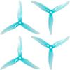 Gemfan Hurricane 51477 elica a 3 pale CW CCW Paddle per 2206-2407 motore DIY RC Racing Drone (blu)