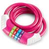 Puky 9431 KS - Lucchetto di sicurezza, colore: Rosa